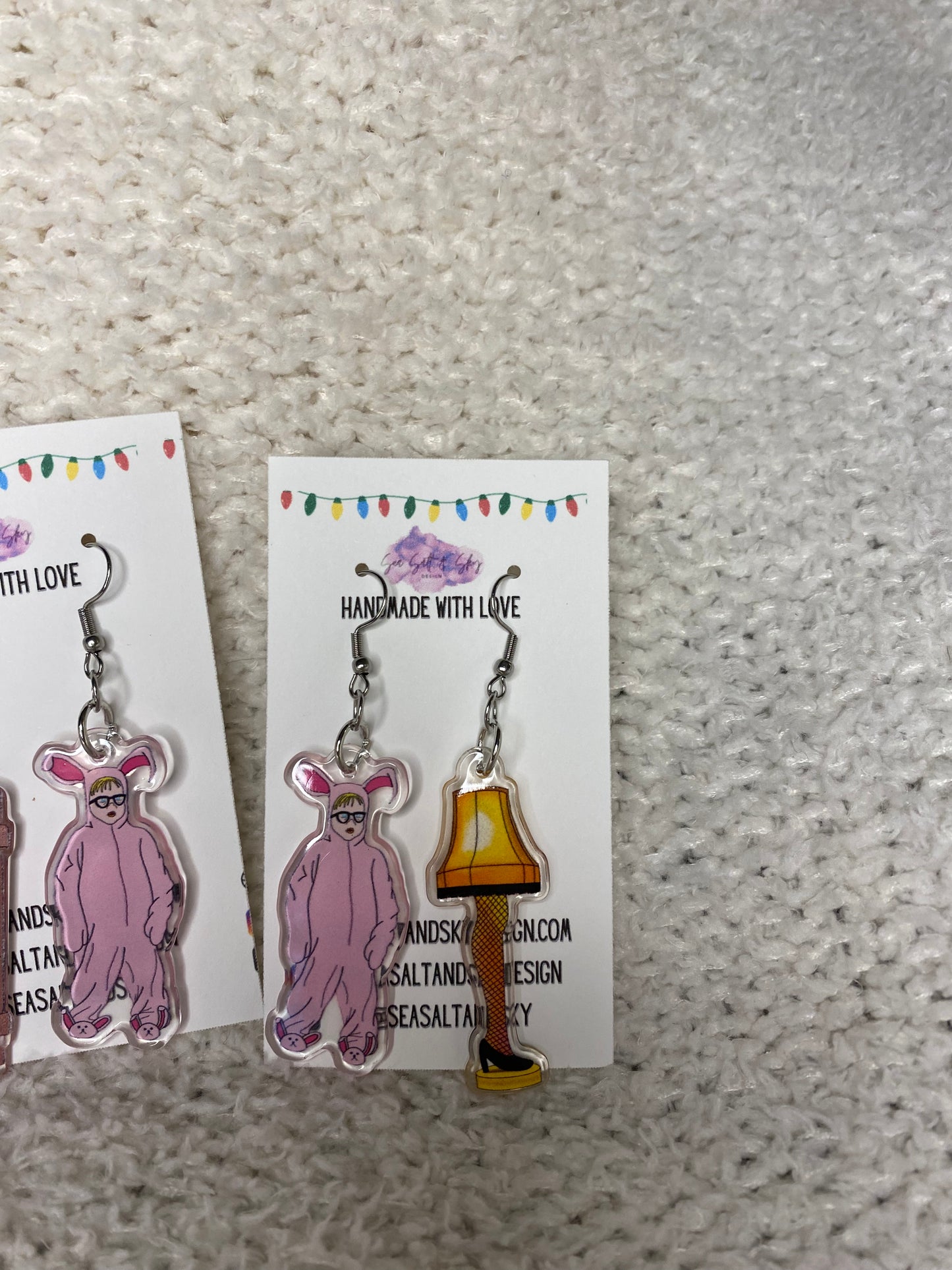 Christmas Story Earrings