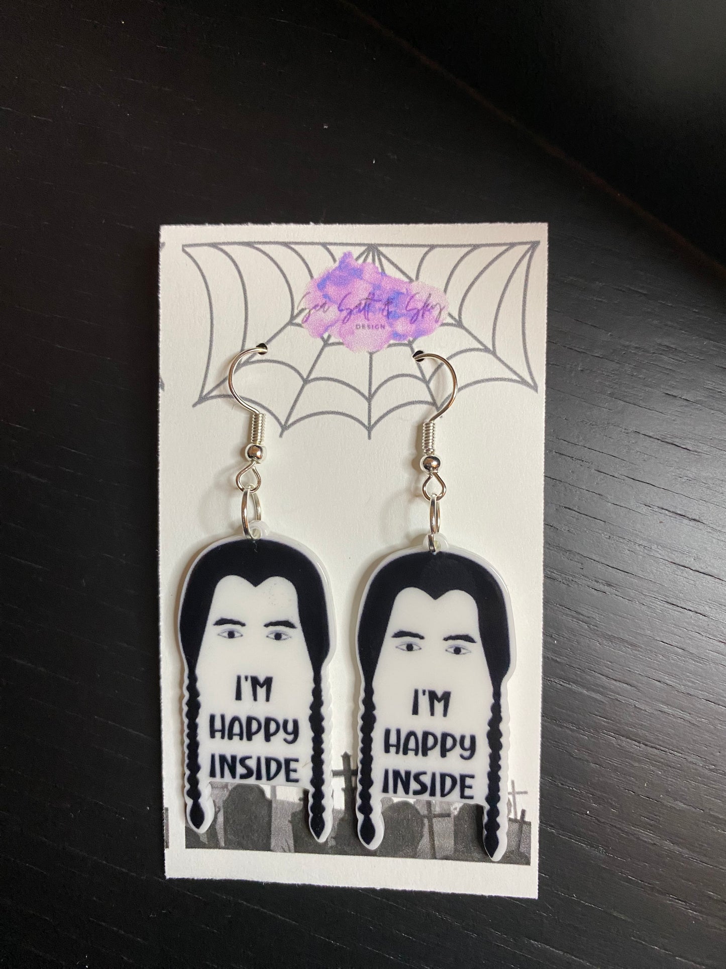 Addams Family and Wednesday Earrings