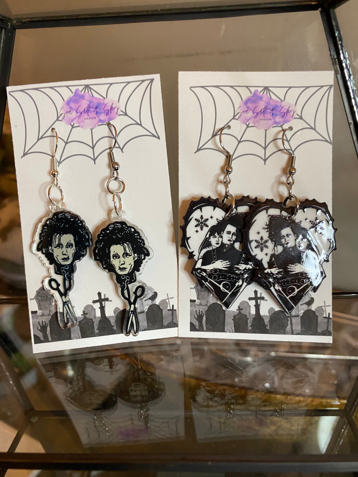 Edward Scissorhands Earrings