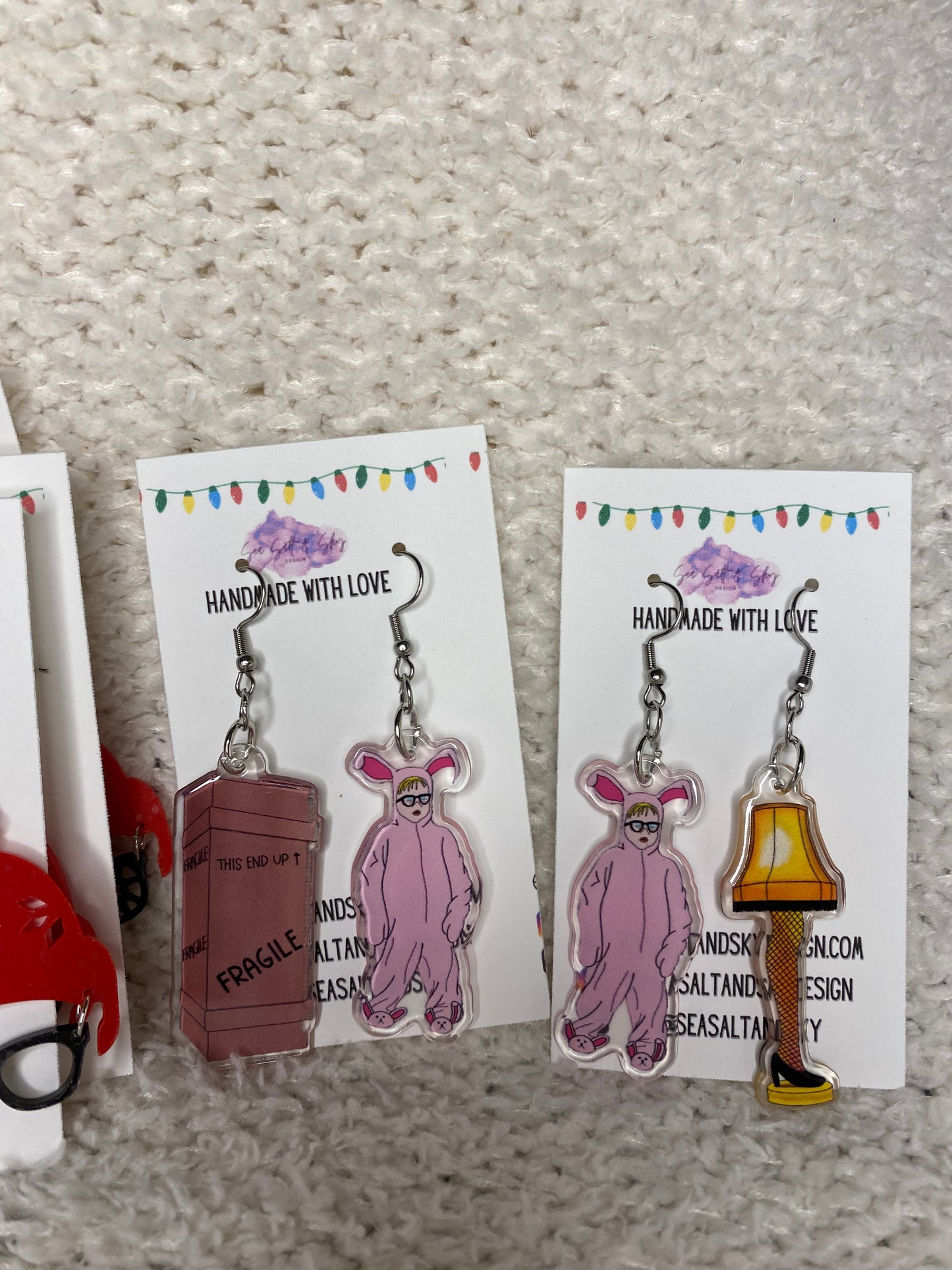 Christmas Story Earrings