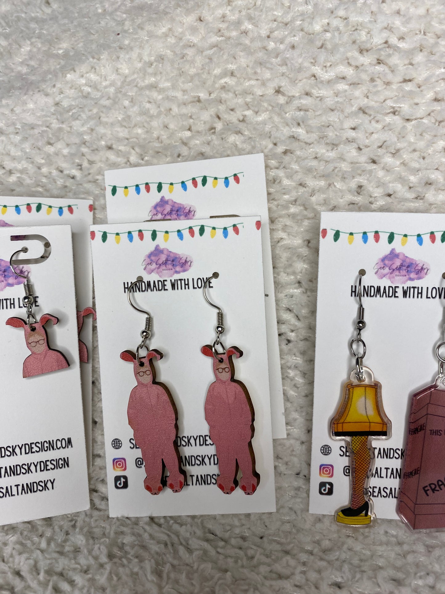 Christmas Story Earrings