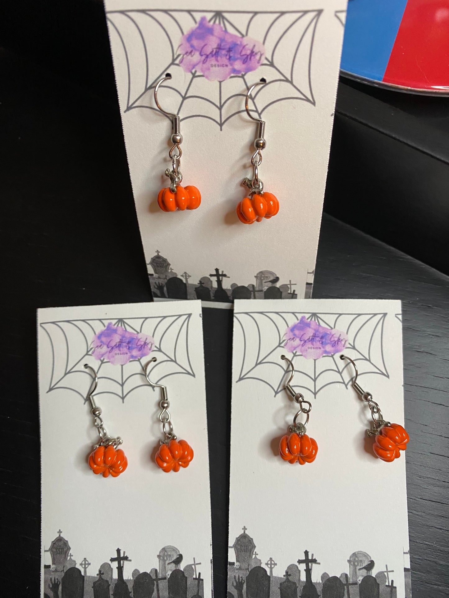 Pumpkin Fall Earrings