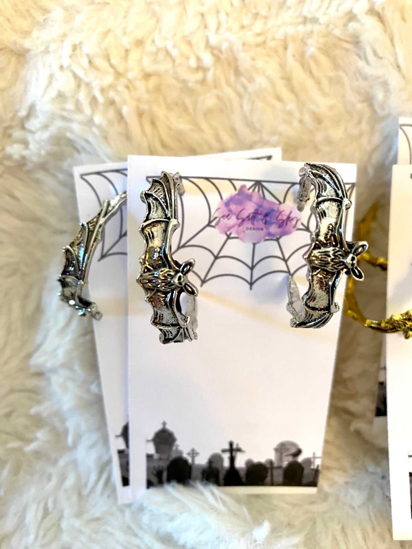 Batty Earrings 🦇