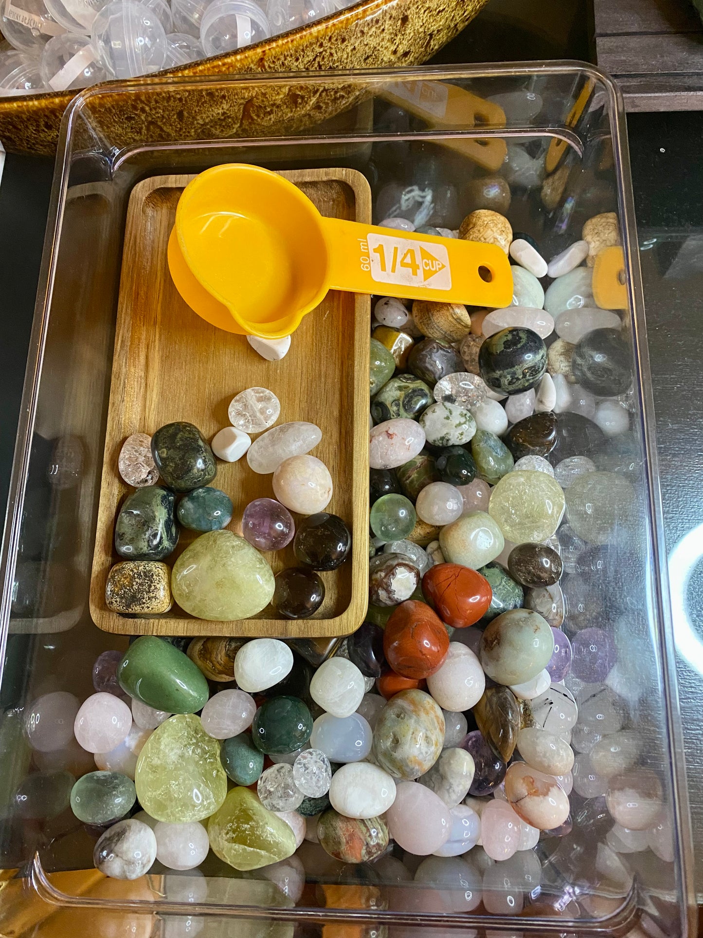 Sea Salt and Sky Crystal Tumble Scoops - All Tumble Scoop- Crystal Confetti - Surprise Crystal Gifts - As Seen On TikTok