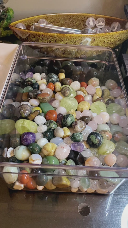 Sea Salt and Sky Crystal Tumble Scoops - All Tumble Scoop- Crystal Confetti - Surprise Crystal Gifts - As Seen On TikTok