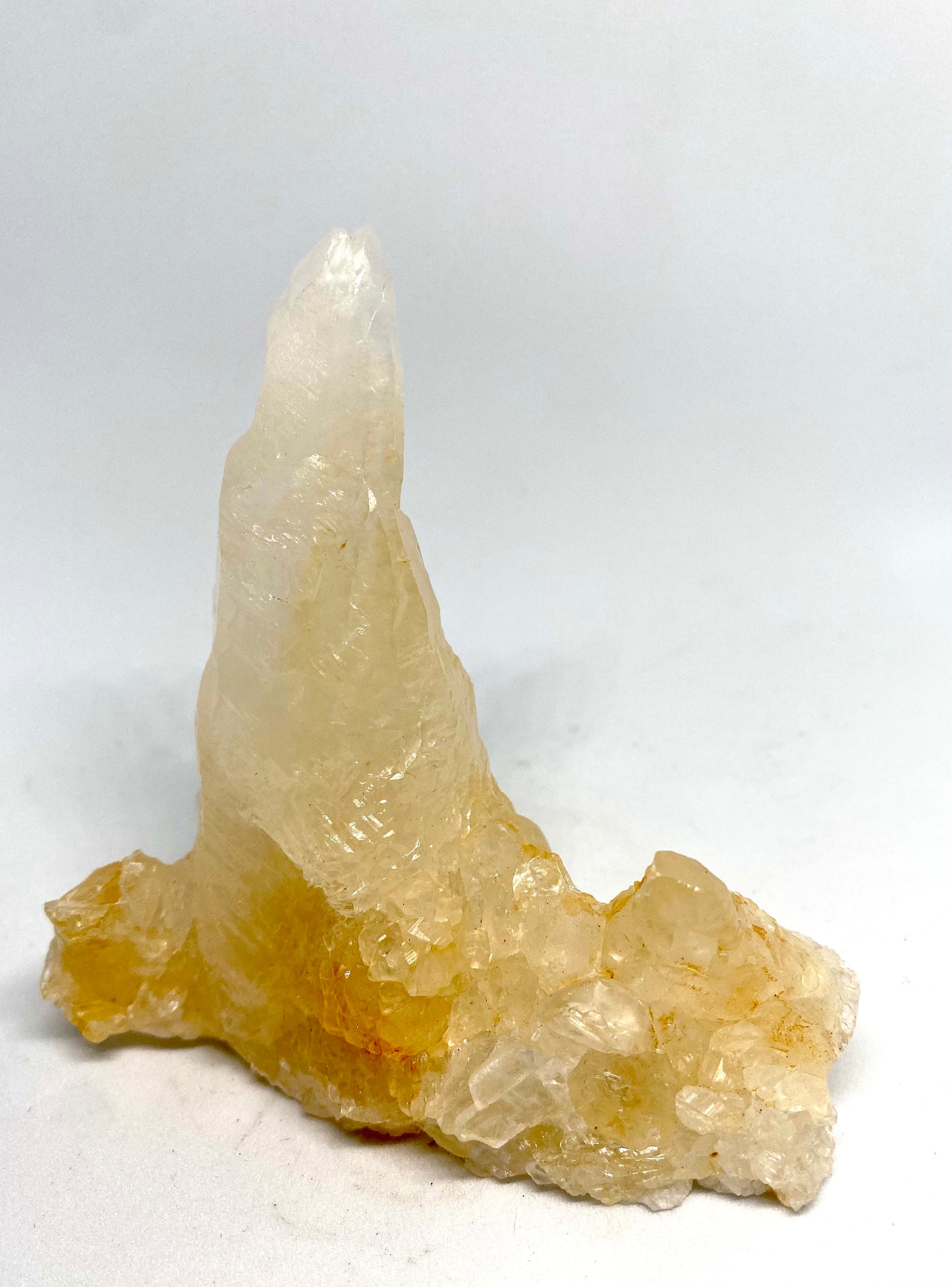 Natural calcite freeform specimen