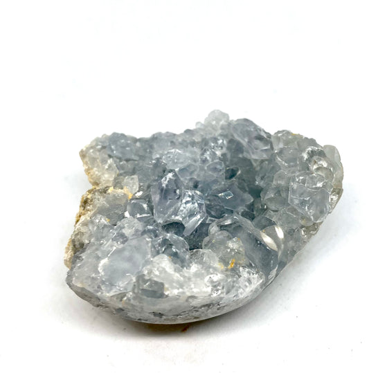 Raw celestite egg