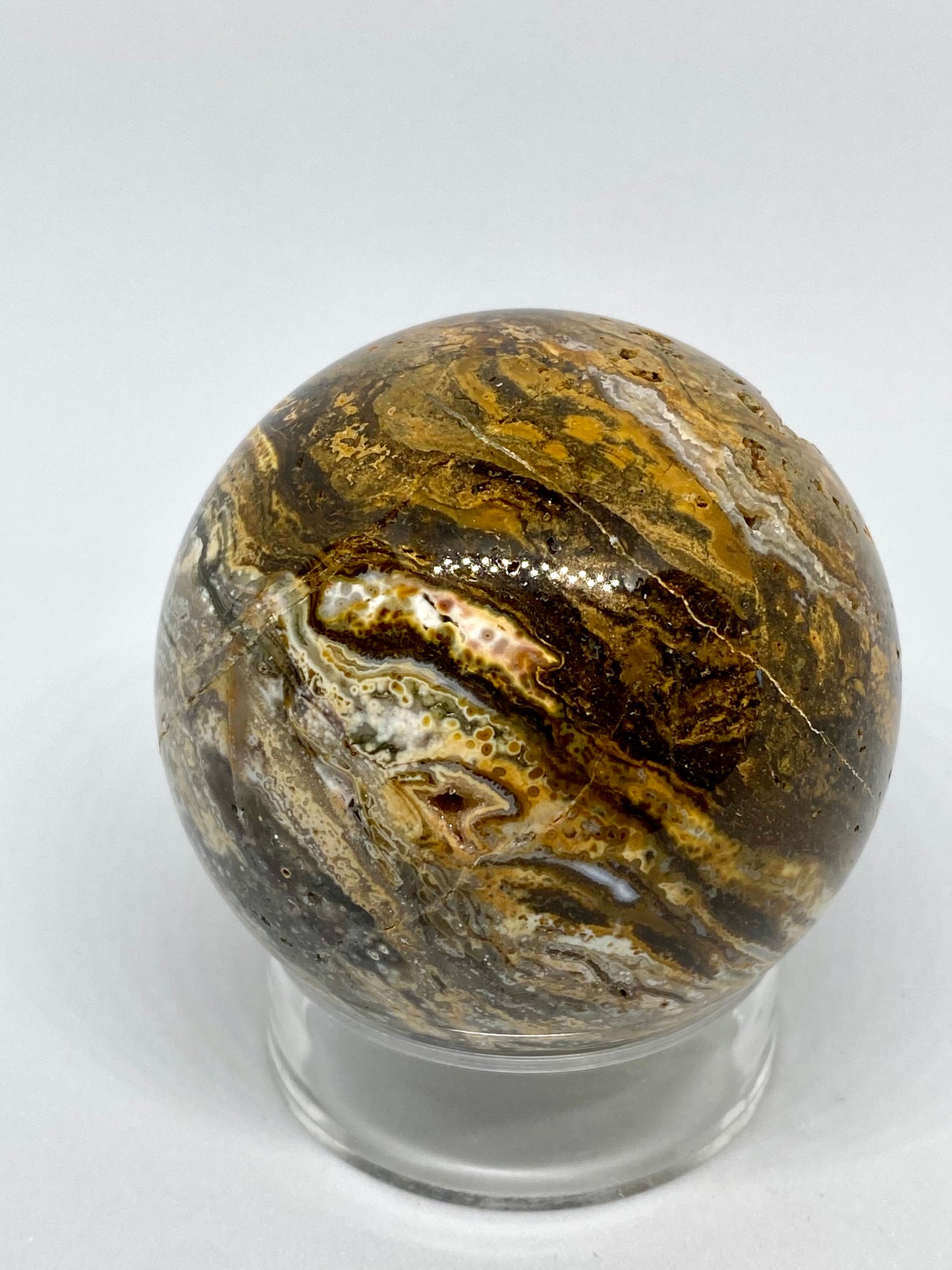 8th vein ocean Jasper sphere