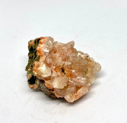 Zeolite and peach stilbite specimen