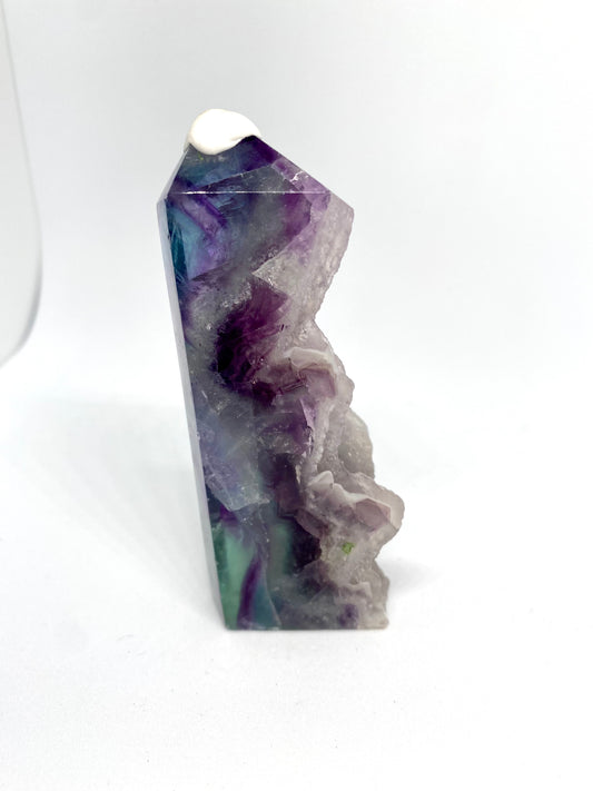 Fluorite slab tower