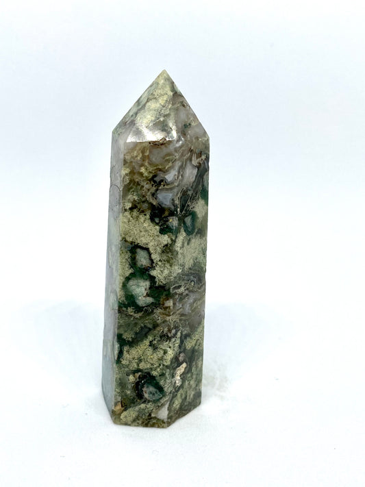 Moss agate tower 18A