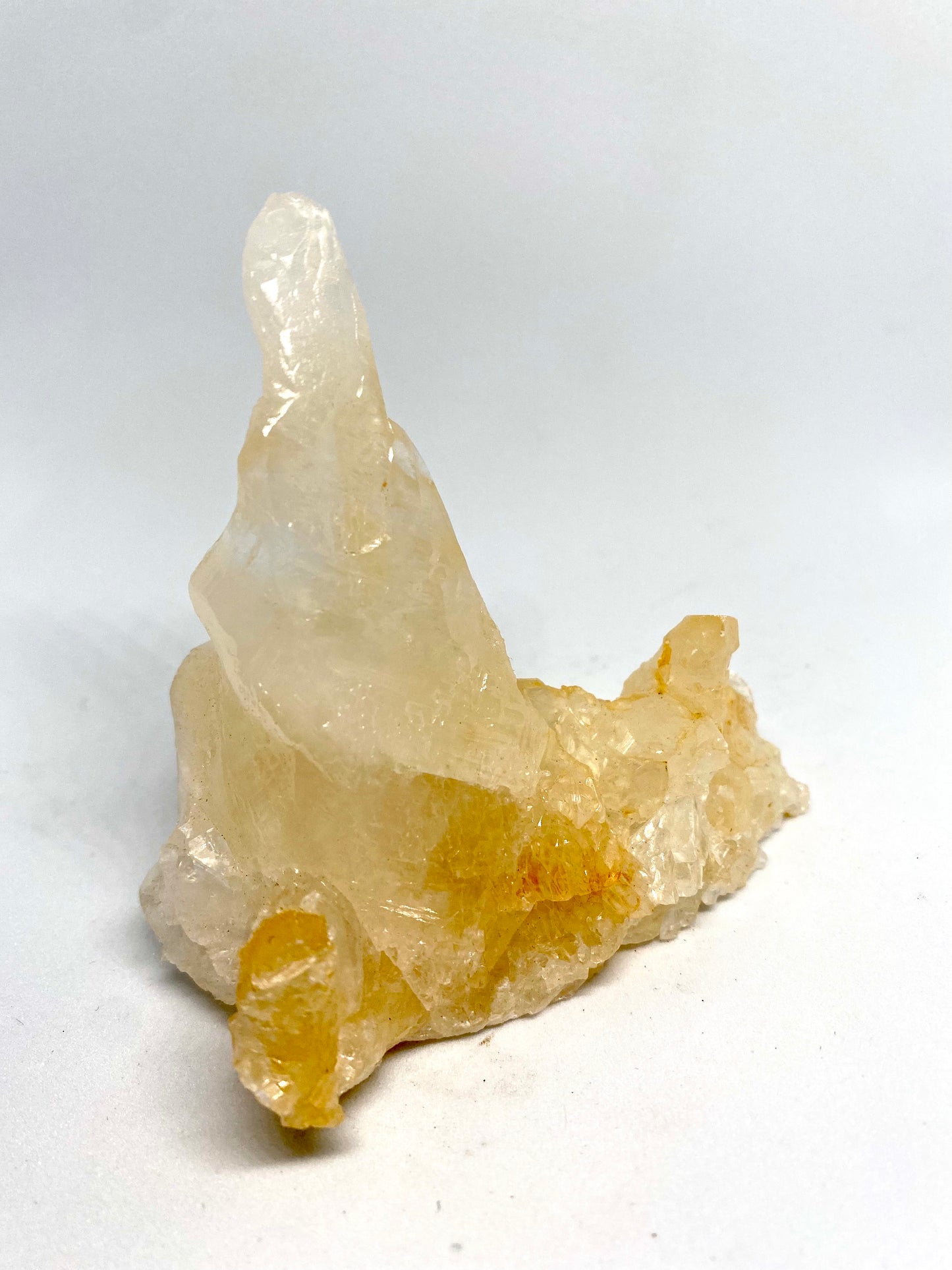 Natural calcite freeform specimen