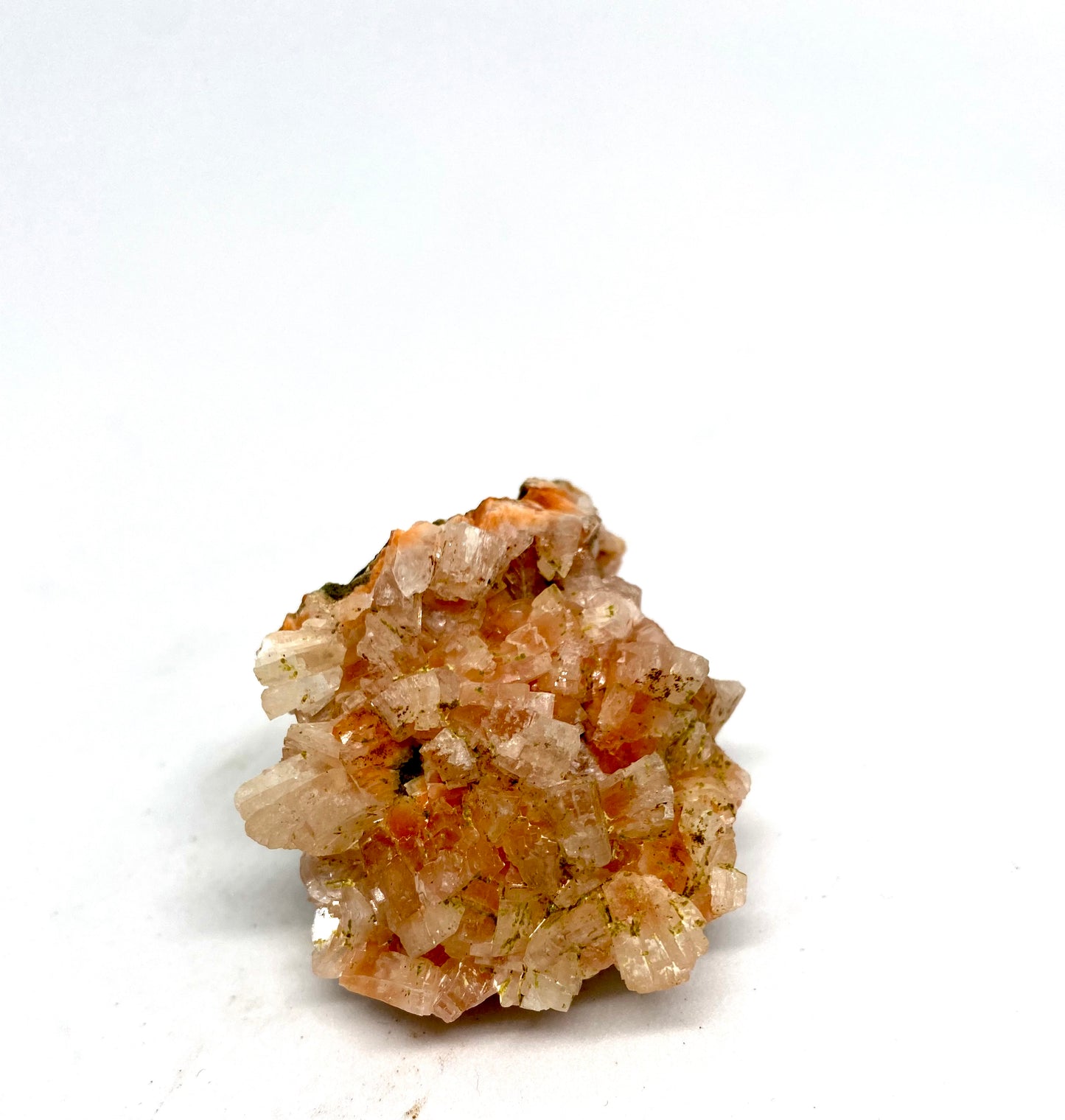 Zeolite and peach stilbite specimen