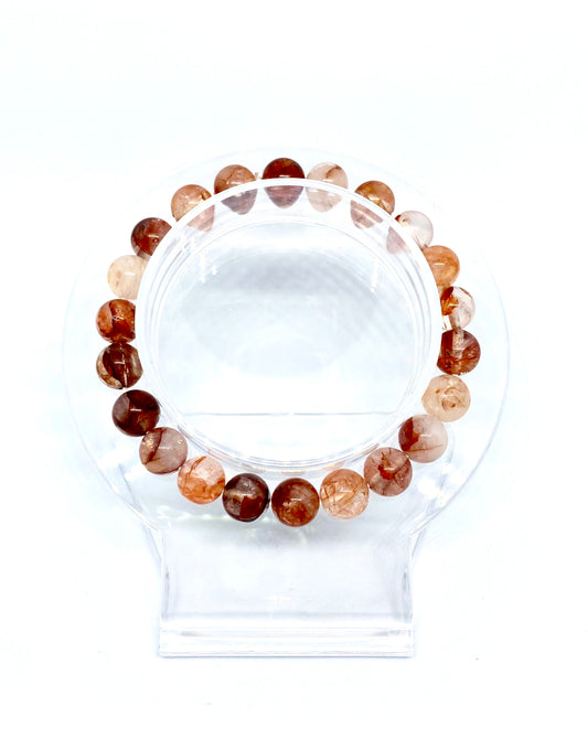 Fire quartz bracelet