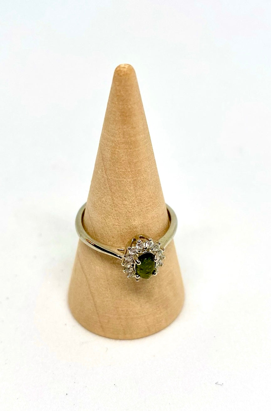 Green Tourmaline Ring