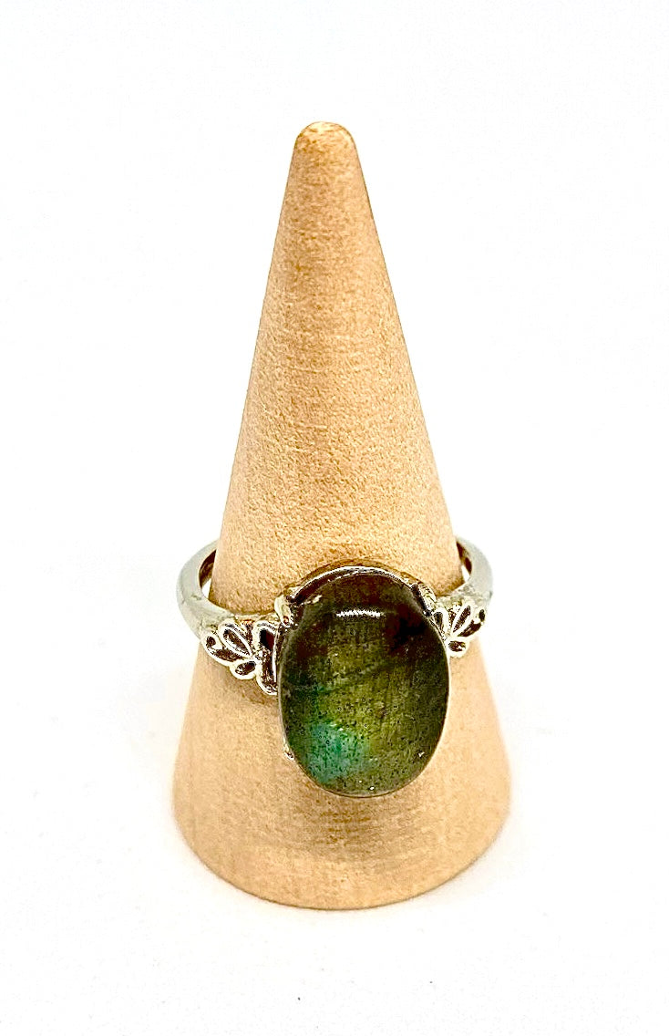 Golden Labradorite Ring