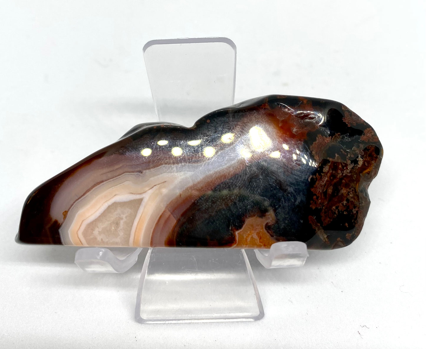 Carnelian slab