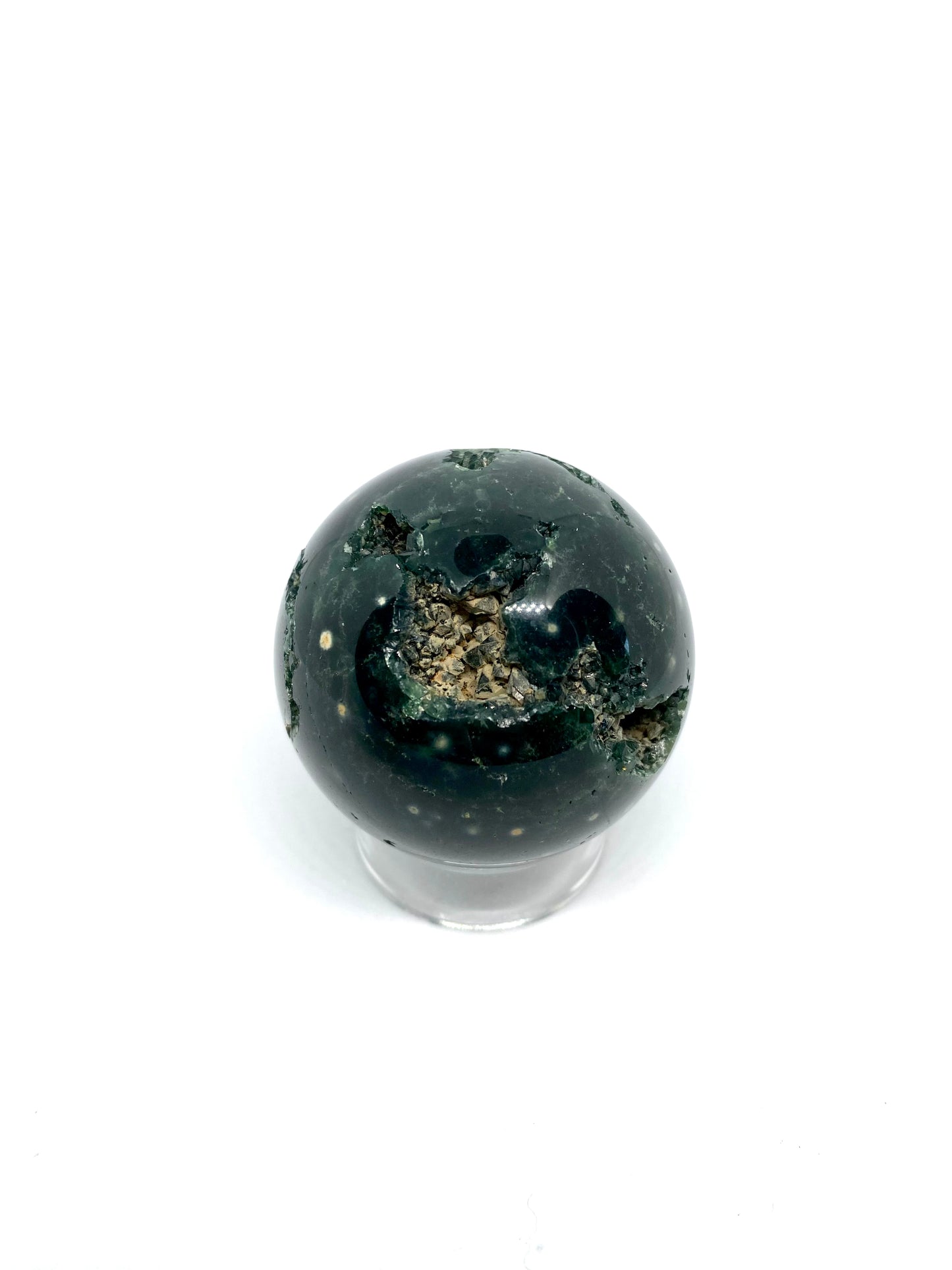 Druzy ocean Jasper sphere