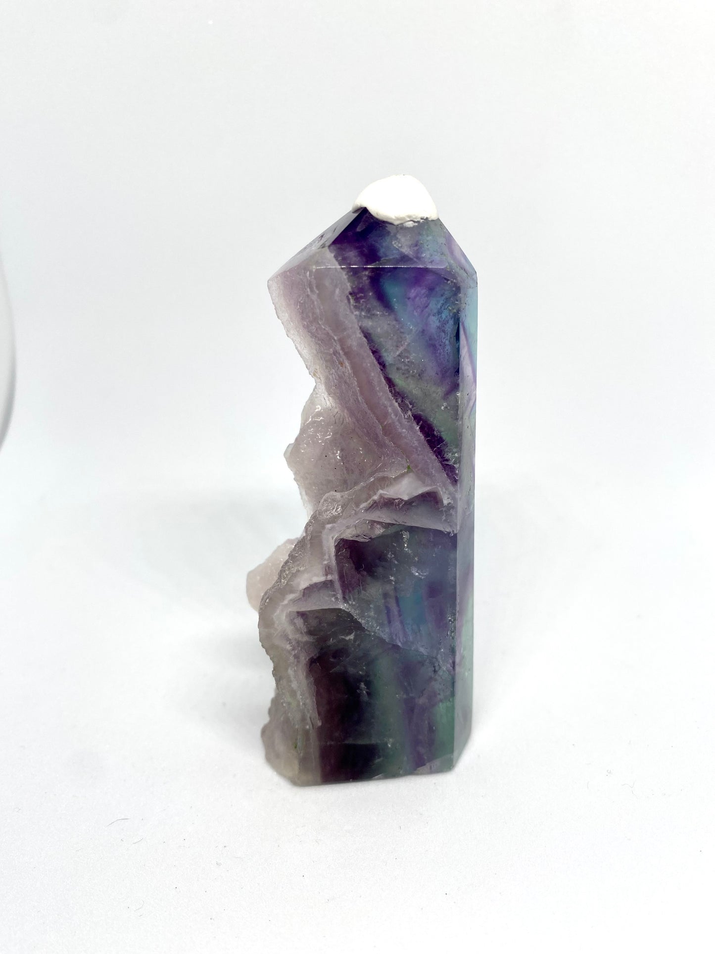 Fluorite slab tower