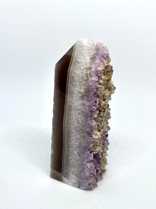 Amethyst slab tower