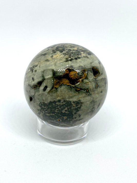 Ocean jasper sphere