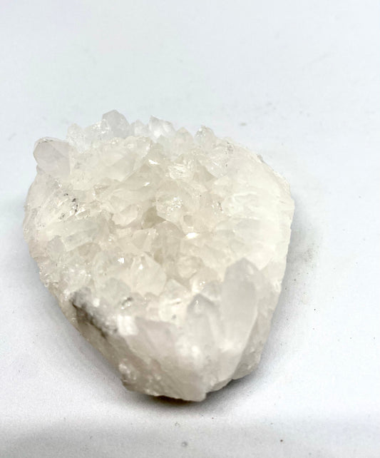 Clear quartz cluster