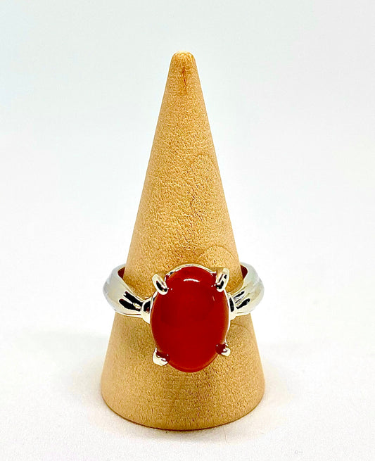 Red Coral Ring